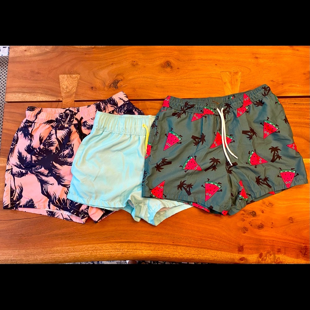 ASOS Swim Shorts pack of 3